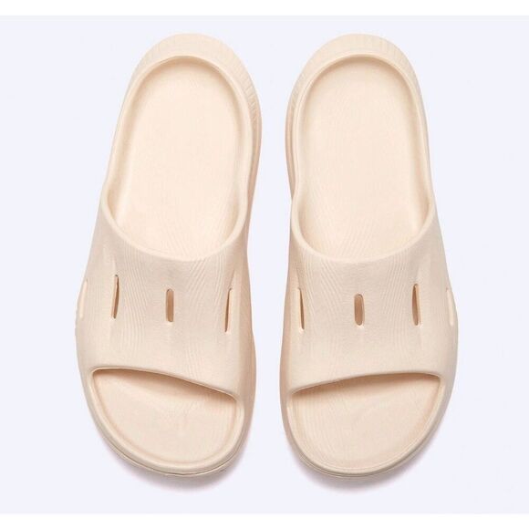 Hoka One One Ora Recovery Slide 3 Men's Sz 8 Vanilla Cream Sandals Women’s Sz 10 - Picture 6 of 11